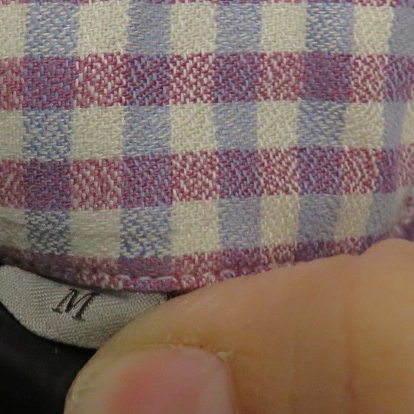 Canali‎ check print button front shirt - Picture 5 of 9